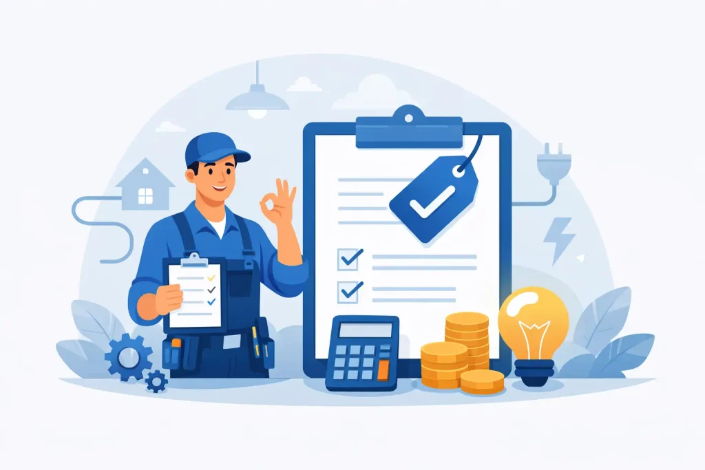 Fixed Price Electrician Quotes Without Surprises
