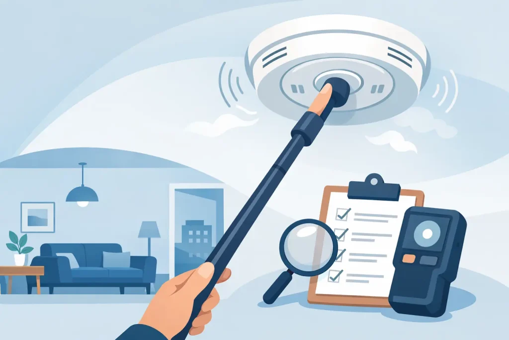 How to Test Rental Smoke Alarms Properly
